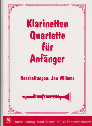 Clarinet quartets for beginners