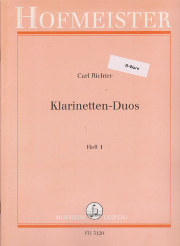 Klarinetten-Duos (B-Ware)