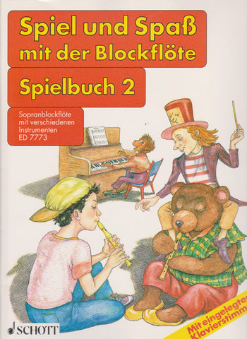 Spiel und Spaß mit der Blockflöte Spielbuch 2 (B-Ware)