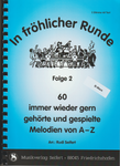 In fröhlicher Runde 2 - C-Stimme/Akkordeonheft mit Text (B-Ware)