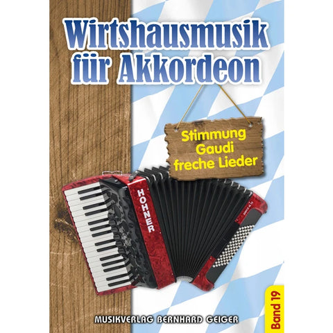 Wirtshausmusik für Akkordeon Band 19