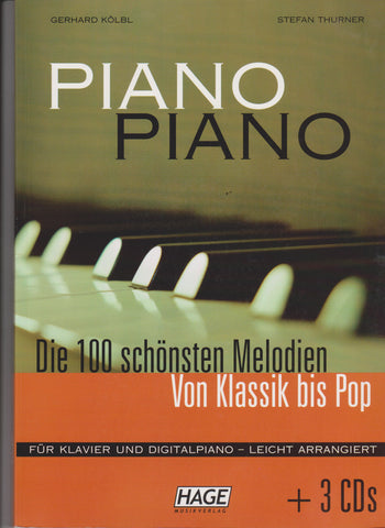Piano-Piano Songbuch für Klavier mit CDs (B-Ware)