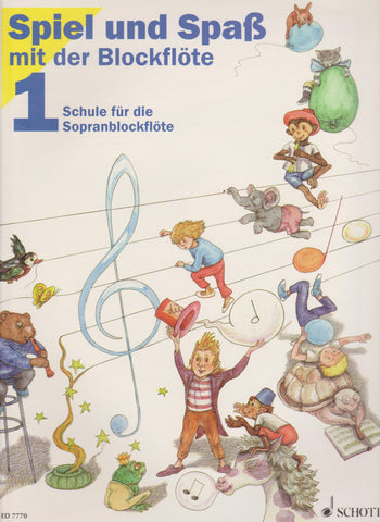 Play and have fun with the recorder, booklet 1 (B-stock)