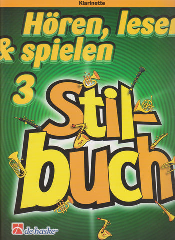 Listen, read &amp; play style book for clarinet (B-stock)