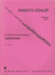 20 leichte und melodische Lektionen für Querflöte Heft 1