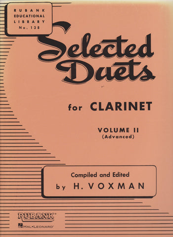 Selected Duets for Clarinet Volume II (B-Stock)