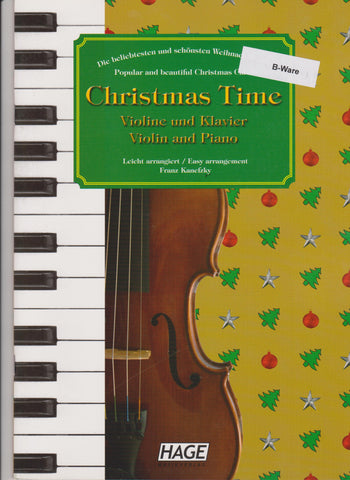 Christmas Time for violin and piano (B-Stock)