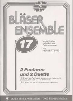 Musiknoten zu Bläser-Ensemble 17 arrangiert/komponiert von Herbert Frei (Unterrichtsmaterial) - Musikverlag Seifert