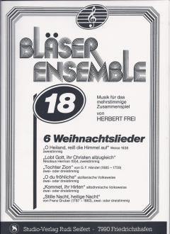 Musiknoten zu Bläser-Ensemble 18 arrangiert/komponiert von Herbert Frei (Unterrichtsmaterial) - Musikverlag Seifert