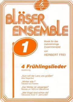 Musiknoten zu Bläser-Ensemble 1 (B-Ware) arrangiert/komponiert von Herbert Frei (Unterrichtsmaterial) - Musikverlag Seifert