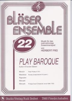 Musiknoten zu Bläser-Ensemble 22 arrangiert/komponiert von Herbert Frei (Unterrichtsmaterial) - Musikverlag Seifert