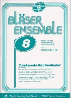 Musiknoten zu Bläser-Ensemble 8 arrangiert/komponiert von Herbert Frei (Unterrichtsmaterial) - Musikverlag Seifert