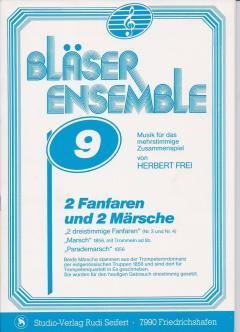 Musiknoten zu Bläser-Ensemble 9 arrangiert/komponiert von Herbert Frei (Unterrichtsmaterial) - Musikverlag Seifert