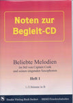 Musiknoten zu Beliebte Melodien 1 (Noten zur Begleit-CD) arrangiert/komponiert von Rudi Seifert (Sammelheft) - Musikverlag Seifert