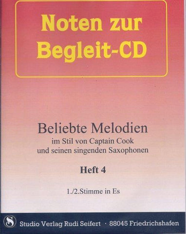Musiknoten zu Beliebte Melodien 4 (Begleit-CD) arrangiert/komponiert von Rudi Seifert (CD) - Musikverlag Seifert