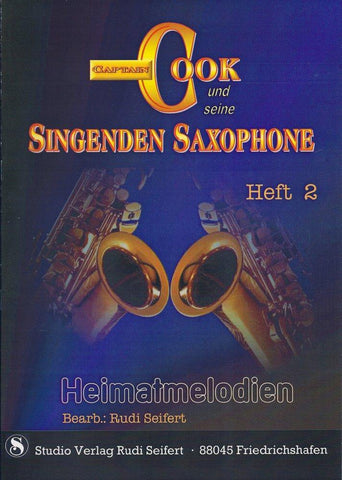 Musiknoten zu Captain Cook und seine singenden Saxophone Band 2 arrangiert/komponiert von Rudi Seifert (Sammelheft) - Musikverlag Seifert