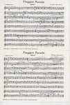 Musiknoten zu Flaggenparade arrangiert/komponiert von Helmut Bernhard (Einzelausgabe) - Musikverlag Seifert