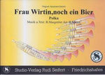 Musiknoten zu Frau Wirtin noch ein Bier arrangiert/komponiert von Rudi Seifert (Einzelausgabe) - Musikverlag Seifert