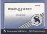 Musiknoten zu Furchtlos und treu (B-Ware) arrangiert/komponiert von Walter Tuschla (Einzelausgabe) - Musikverlag Seifert