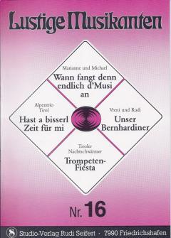 Musiknoten zu Lustige Musikanten 16 arrangiert/komponiert von Rudi Seifert (Sammelheft) - Musikverlag Seifert