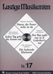 Musiknoten zu Lustige Musikanten 17 arrangiert/komponiert von Rudi Seifert (Sammelheft) - Musikverlag Seifert