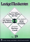 Musiknoten zu Lustige Musikanten 19 arrangiert/komponiert von Rudi Seifert (Sammelheft) - Musikverlag Seifert