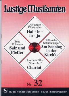 Musiknoten zu Lustige Musikanten 32 arrangiert/komponiert von Rudi Seifert (Sammelheft) - Musikverlag Seifert