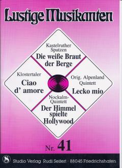 Musiknoten zu Lustige Musikanten 41 arrangiert/komponiert von Rudi Seifert (Sammelheft) - Musikverlag Seifert