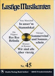 Musiknoten zu Lustige Musikanten 45 arrangiert/komponiert von Rudi Seifert (Sammelheft) - Musikverlag Seifert