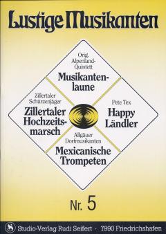 Musiknoten zu Lustige Musikanten 5 arrangiert/komponiert von Rudi Seifert (Sammelheft) - Musikverlag Seifert
