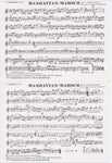 Musiknoten zu Manhattan-Marsch (B-Ware) arrangiert/komponiert von Rudi Seifert (Einzelausgabe) - Musikverlag Seifert