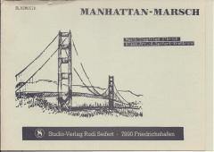 Musiknoten zu Manhattan-Marsch (B-Ware) arrangiert/komponiert von Rudi Seifert (Einzelausgabe) - Musikverlag Seifert