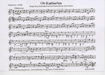 Musiknoten zu Oh Katharina arrangiert/komponiert von Rudi Seifert (Einzelausgabe) - Musikverlag Seifert