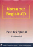 Musiknoten zu Pete Tex - Spezial (Noten zur Begleit-CD) arrangiert/komponiert von Rudi Seifert (Sammelheft) - Musikverlag Seifert