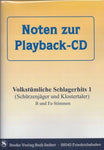 Musiknoten zu Volkstümliche Schlagerhits 1 (Begleit-CD) arrangiert/komponiert von Rudi Seifert (CD) - Musikverlag Seifert