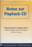 Musiknoten zu Volkstümliche Schlagerhits 2 (Noten zur Playback-CD) arrangiert/komponiert von Rudi Seifert (Sammelheft) - Musikverlag Seifert