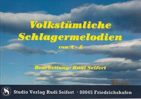 Musiknoten zu Volkstümliche Schlagermelodien arrangiert/komponiert von Rudi Seifert (Sammelheft) - Musikverlag Seifert