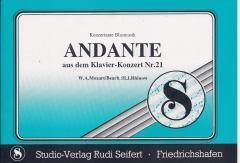 Musiknoten zu Andante arrangiert/komponiert von Wolfgang Amadeus Mozart (Einzelausgabe) - Musikverlag Seifert