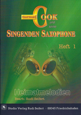 Musiknoten zu Captain Cook und seine singenden Saxophone Band 1 arrangiert/komponiert von Rudi Seifert (Sammelheft) - Musikverlag Seifert