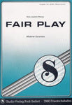 Musiknoten zu Fair play (B-Ware) arrangiert/komponiert von Hans-Joachim Rhinow (Einzelausgabe) - Musikverlag Seifert