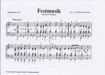 Musiknoten zu Festmusik arrangiert/komponiert von Richard Wagner (Einzelausgabe) - Musikverlag Seifert