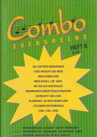 Combo Evergreens Heft 6 Noten von Rudi Seifert - Musikverlag Seifert