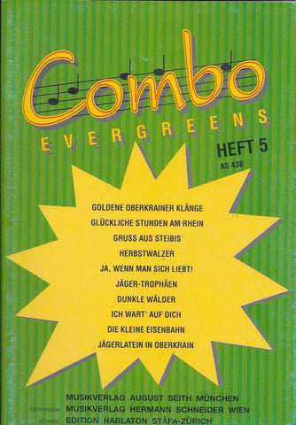 Combo Evergreens Heft 5 Noten von Rudi Seifert - Musikverlag Seifert