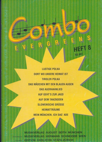 Combo Evergreens Heft 8 Noten von Rudi Seifert - Musikverlag Seifert