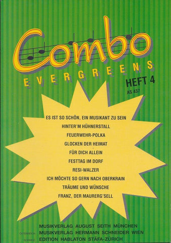 Combo Evergreens Heft 4 Noten von Rudi Seifert - Musikverlag Seifert