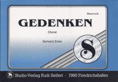 Musiknoten zu Gedenken arrangiert/komponiert von Gerhard Zinke (Einzelausgabe) - Musikverlag Seifert