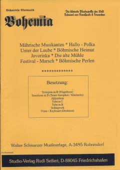 Musiknoten zu Bohemia arrangiert/komponiert von Reinhard Stöckl (Sammelheft) - Musikverlag Seifert