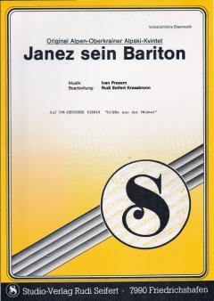 Musiknoten zu Janez sein Bariton (B-Ware) arrangiert/komponiert von Rudi Seifert (Einzelausgabe) - Musikverlag Seifert