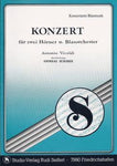 Musiknoten zu Konzert für 2 Hörner und Blasorchester arrangiert/komponiert von Antonio Vivaldi (Einzelausgabe) - Musikverlag Seifert