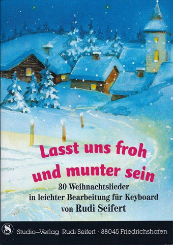 Musiknoten zu Lasst uns froh und munter sein (CD) arrangiert/komponiert von Rudi Seifert (CD) - Musikverlag Seifert